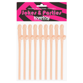 Set 9 paie de baut Lovetoy in forma de penis natur | xtoys.ro
