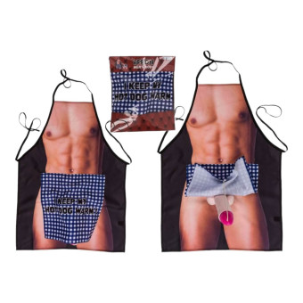 Sort bucatar One Size cu penis Keep My Hot Dog Warm | xtoys.ro