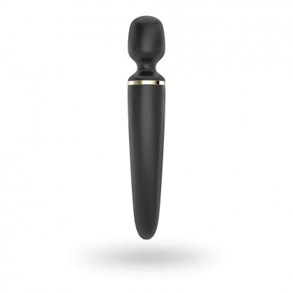 Vibrostimulator clitoridian Satisfyer Wand-er-Woman negru 33,4 cm