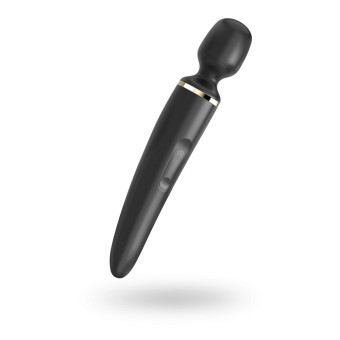 Vibrostimulator clitoridian Satisfyer Wand-er-Woman negru 33,4 cm | xtoys.ro
