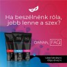 Lubrifiant pentru sex oral FAQ cu aroma de capsuni - O Inghiti? 50 ml