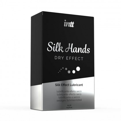 Lubrifiant pe baza de silicon Intt Silk Hands 15 ml