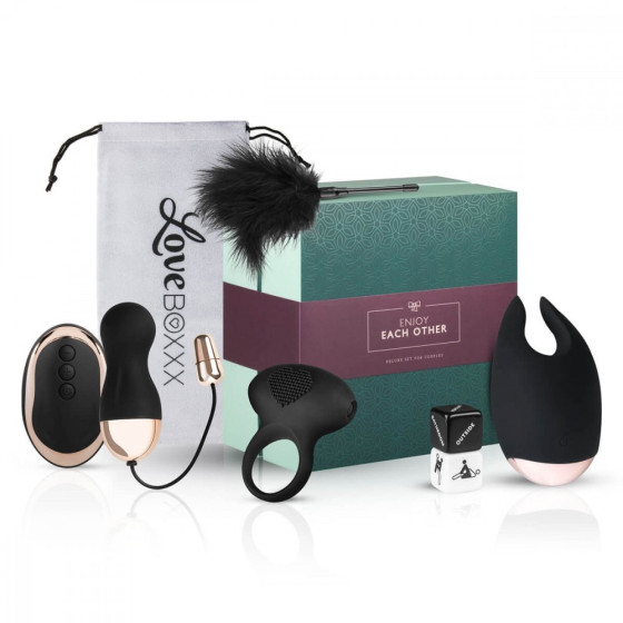 Set jucarii sexuale pentru cupluri Loveboxxx 5 piese | xtoys.ro