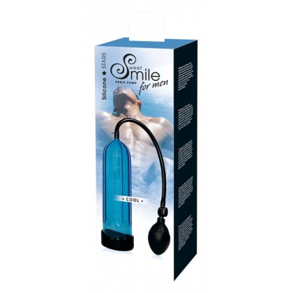 Pompa pentru penis Smile Cool albastra