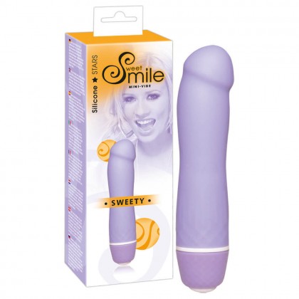 Vibrator mini Smile Sweety Lila 12.4cm