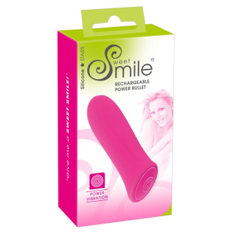 Minivibrator Smile Power Bullet roz 8,5 cm