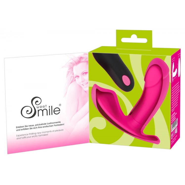 Vibrator clitoridian Smile Panty remote roz