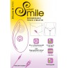 Limba vibratoare Smile Touch mov 9,5 cm