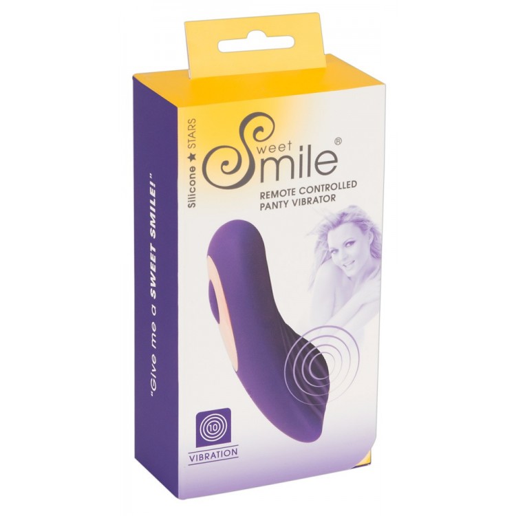 Vibrator clitoridian mini Smile Panty Remote mov