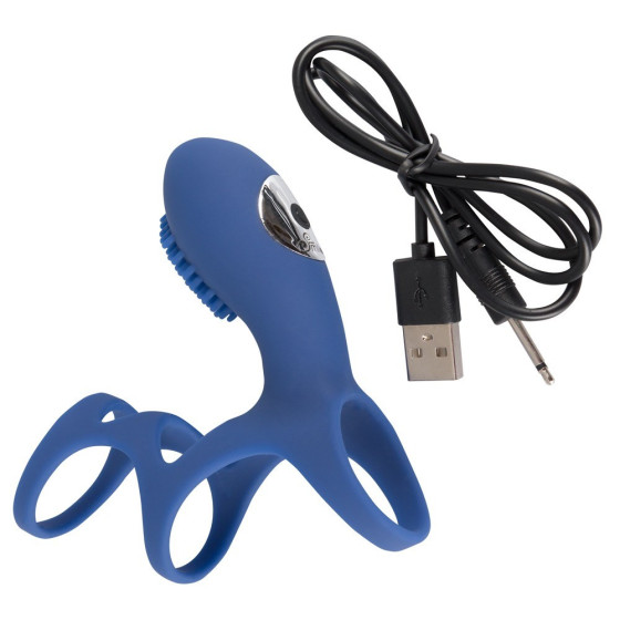Manson pentru penis cu stimulare clitoridiana Smile couple