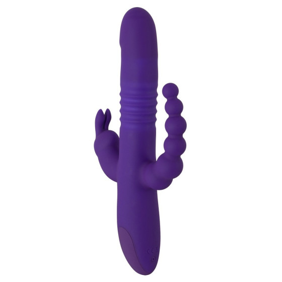 Vibrator Rabbit Smile Triple Thrusting Pearl 26 cm