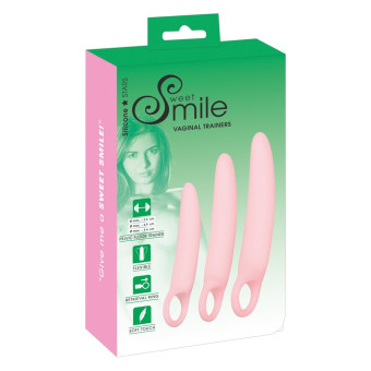 Set 3 dildo Smile Vaginal Trainers roz
