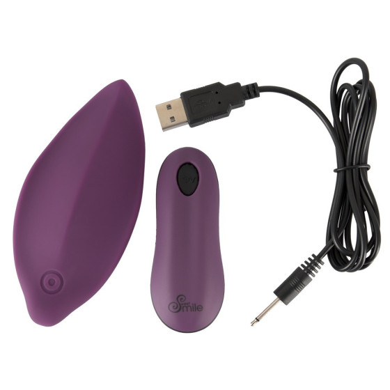 Vibrostimulator clitoridian Smile RC Panty mov