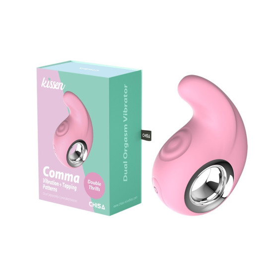 Vibrostimulator clitoridian Chisa Comma roz