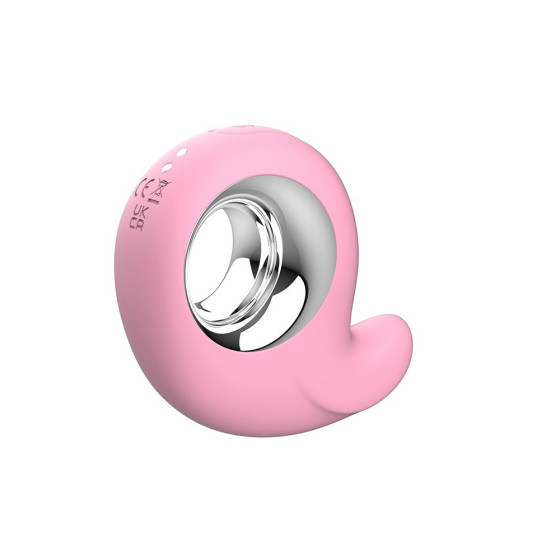Vibrostimulator clitoridian Chisa Comma roz