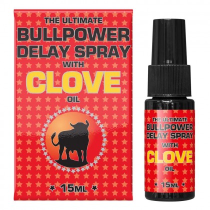 Spray pentru intarzierea ejacularii Cobeco Bull Power cu ulei de cuisoare 15 ml