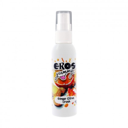 Spray pentru zone intime Eros Yummy cu aroma de ghimbir si lamaie 50 ml