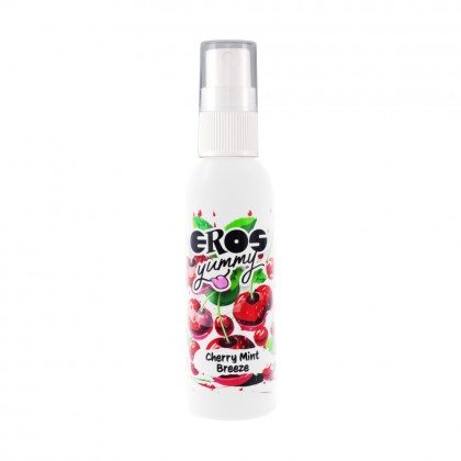 Spray pentru zone intime Eros Yummy cu aroma de cirese si menta 50 ml