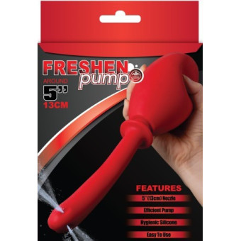 Irigator igiena intima NMC Freshen Pump rosu 13 cm