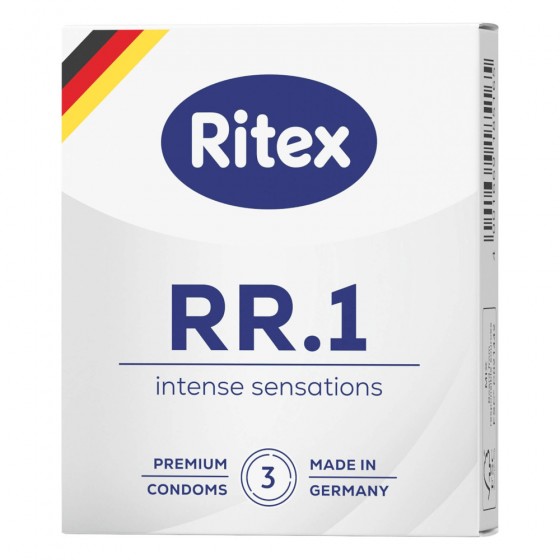 Prezervative Ritex Intense Sensations 53 mm 3 buc
