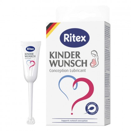 Gel lubrifiant pentru conceptie Ritex Kinder Wunsch 8 buc