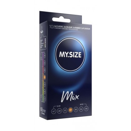 Prezervative My Size Mix 57 mm 10 buc