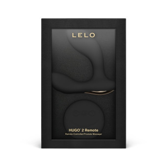 Vibrator pentru prostata Lelo Hugo2 remote negru