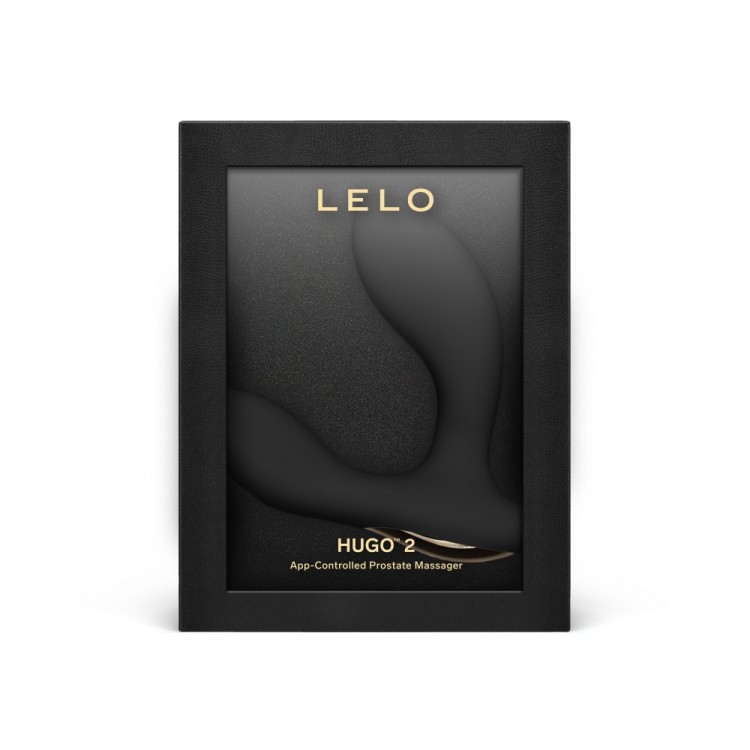 Vibrator pentru prostata Lelo Hugo2 app negru