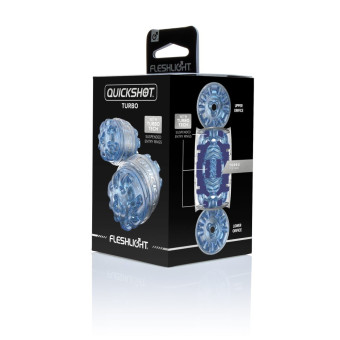 Masturbator Fleshlight Quickshot Turbo Blue Ice