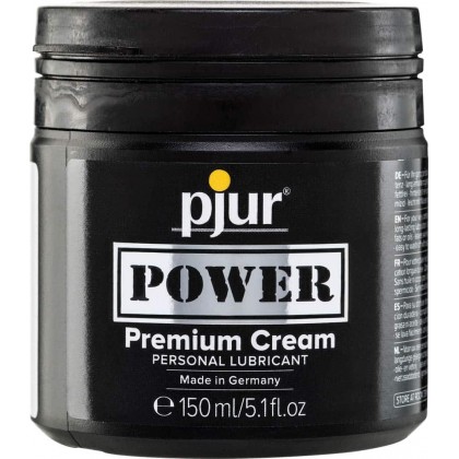Lubrifiant crema pe baza de apa si silicon Pjur Power 150 ml