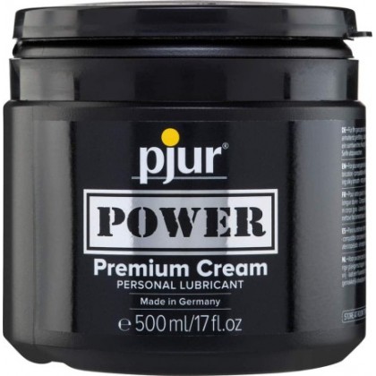 Lubrifiant crema pe baza de apa si silicon Pjur Power 500 ml