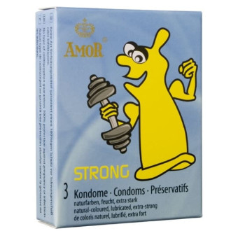 Prezervative Amor Strong 3 buc