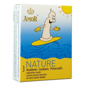 Prezervative rezistente Amor Nature 3 buc