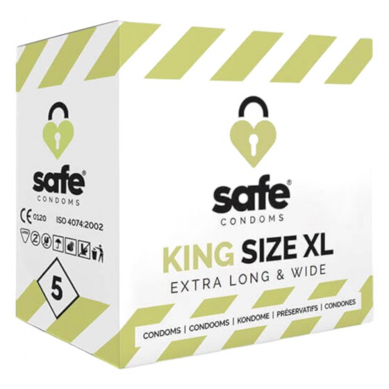 Prezervative Safe King Size XL 5 buc