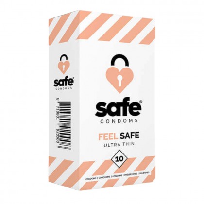 Prezervative ultra subtiri Safe Feel Safe 10 buc