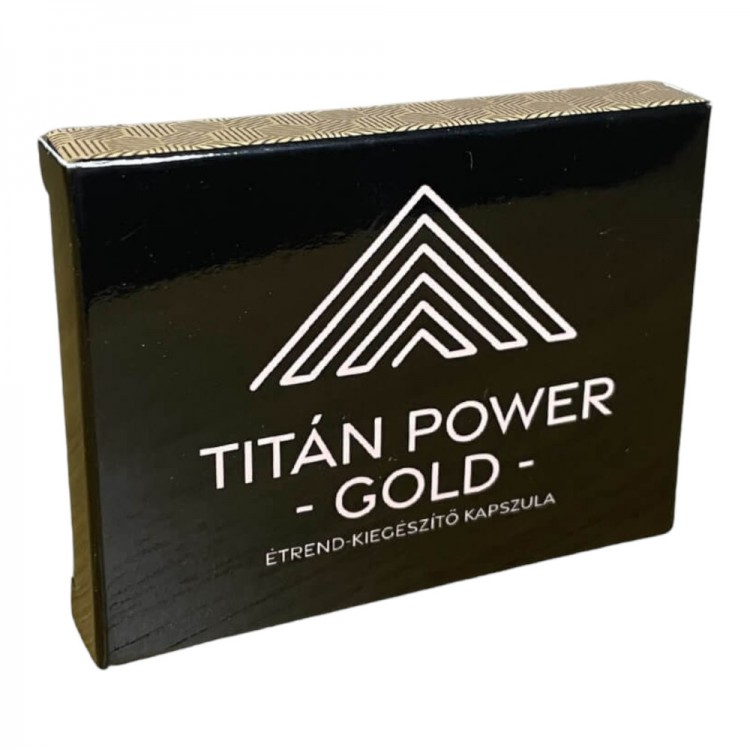 Capsule crestere potenta Titan Power Gold 3 buc