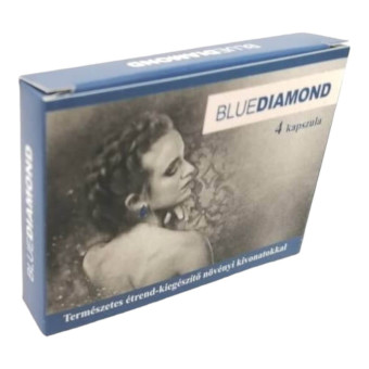 Capsule potenta Blue Diamond 4 buc