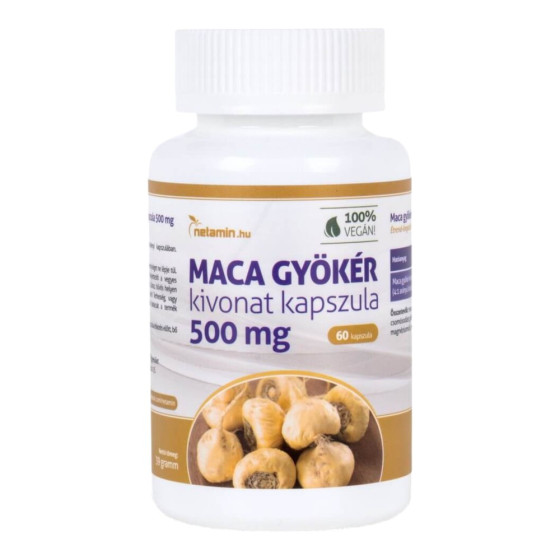Capsule vegane extract de maca pentru libido 500 mg 60 buc
