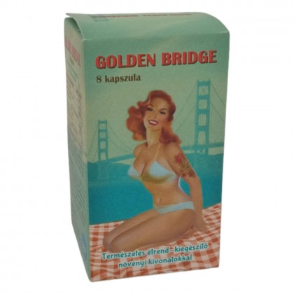 Capsule potenta Golden Bridge 8 buc