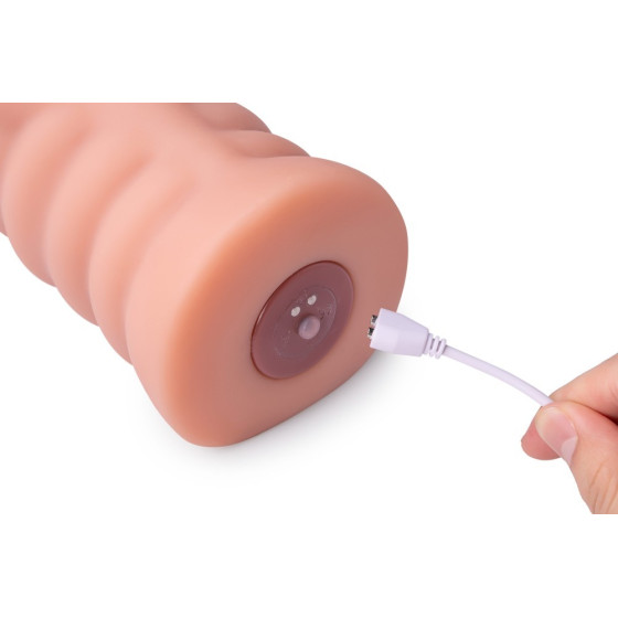 Vagin masturbator cu vibratii Mistress Ramar 18 cm