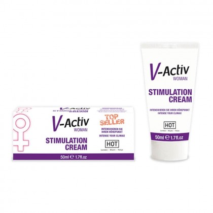 Crema stimulatoare Hot V-Activ for Women 50 ml