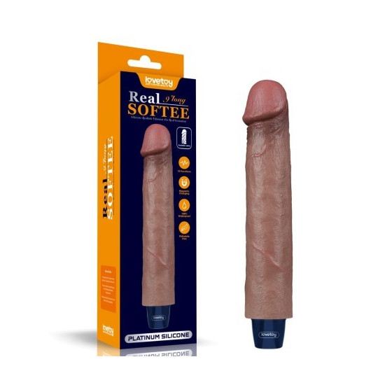 Vibrator realistic Lovetoy Real Softee 22,8 cm