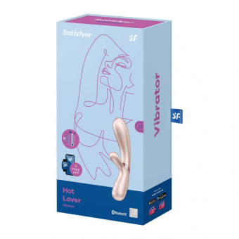 Vibrator rabbit smart cu incalzire Satisfyer Hot Lover