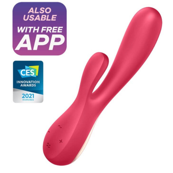 Vibrator smart punct G si clitoris Satisfyer Mono Flex