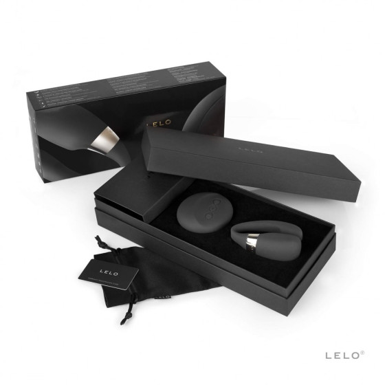 Vibrator clitoris si punct G Lelo Tiani 3 Sensemotion RC negru