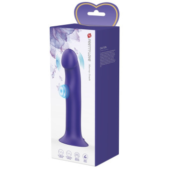Dildo cu ventuza si vibratii Pretty Love Murray Youth 10,9 cm