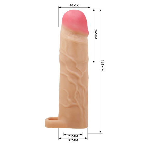 Manson pentru penis Pretty Love Gerd 19,5 cm