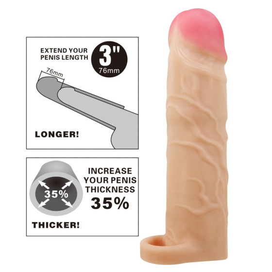 Manson pentru penis Pretty Love Gerd 19,5 cm