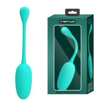Vibrator ou glont Pretty Love Knucker verde 18,6 cm
