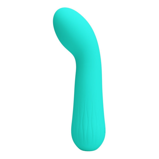 Vibrator punct G Pretty Love Faun verde 15 cm